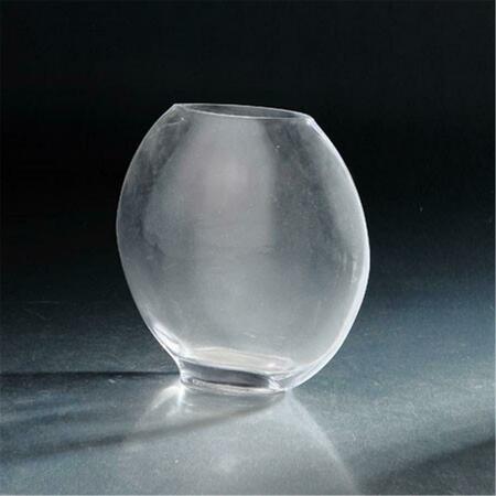 DIAMOND STAR 6.5 x 3.5 x 7 in. Glass Vase, Clear 64054